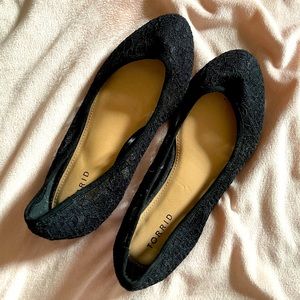 Torrid Black Flats